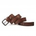 JASSY 110  130cm Men’s Business Casual Genuine Leather Pin Buckle Simple Belt