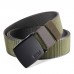 Jassy 120cm 150cm Men’s Two Tone Nylon Casual Automatic Buckle Adjustable Belt