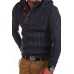 Men's Hooded Sweater Long-sleeved Knit Sweater