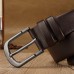 Jassy 120cm Men’s PU Leather Pin Buckle Business Casual Belt