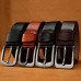 Jassy 120cm Men’s PU Leather Pin Buckle Business Casual Belt