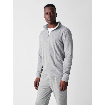 Legend™ Sweater Quarter Zip - Fossil Grey Twill