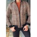 Beige Slim Fit Jacket