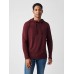 Slub Cotton Hoodie - Vineyard Wine