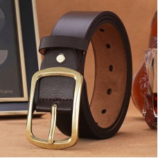 Men 130cm PU Leather Business Fashion Jeans Suits Belts