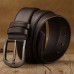 JASSY 120cm Men’s Business Casual Leather PU Pin Buckle Belt